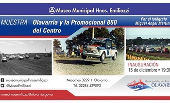 Imagen de la nota: La muestra “Olavarría y la Promocional 850” llega al Museo Emiliozzi