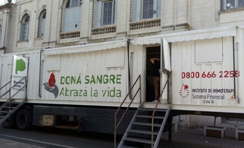 Imagen de la nota: Nueva colecta externa de sangre en el Paseo Jesús Mendía