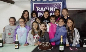 Imagen de la nota: El patín carrera de Racing cerró el año con una cena