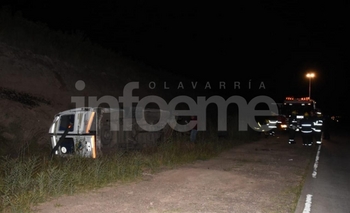 Imagen de la nota: Los dos chicos y el chofer internados en observación 