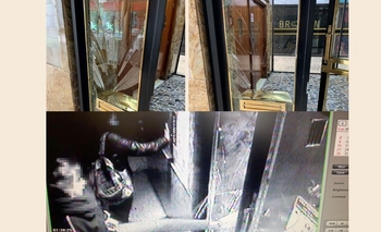 Lamentable: rompieron la puerta a patadas Imagen de la nota: Lamentable: rompieron la puerta a patadas