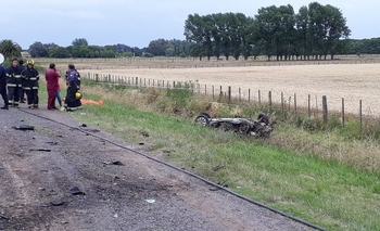 Imagen de la nota: Roque Pérez: cuatro muertos en un choque rutero