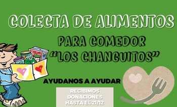 Realizan una colecta de alimentos para el comedor “Los Changuitos” Imagen de la nota: Realizan una colecta de alimentos para el comedor “Los Changuitos”
