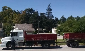 Cinco infracciones por carga destapada Imagen de la nota: Cinco infracciones por carga destapada