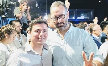 Imagen de la nota: Aguilera, en la asunción del nuevo presidente del PJ