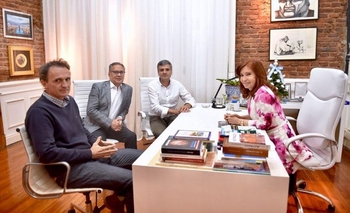Imagen de la nota: Cristina Kirchner se reunió con intendentes bonaerenses