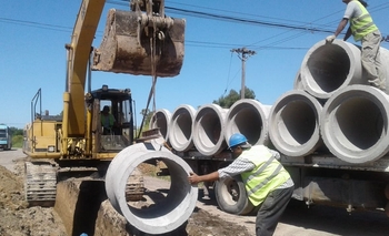 Imagen de la nota: Iniciaron las obras en barrio San Lorenzo