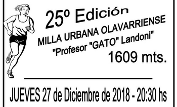 Imagen de la nota: Llega la 25º edición de la Milla Urbana