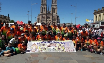 Imagen de la nota: Ciclistas olavarrienses llegaron a Luján