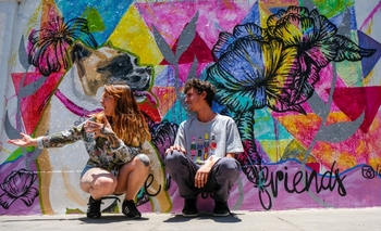 Imagen de la nota: Artistas locales intervienen paredes de Latinoamérica