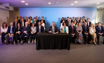Imagen de la nota: Alberto Fernández presentó a su gabinete: 