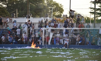 Imagen de la nota: El Fortín – Racing: un aprehendido e incidentes luego del partido
