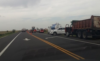 Se formó un profundo pozo cerca de Tapalqué Imagen de la nota: Se formó un profundo pozo cerca de Tapalqué