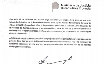 SPB: oficializan convocatoria a la Mesa de Diálogo Imagen de la nota: SPB: oficializan convocatoria a la Mesa de Diálogo
