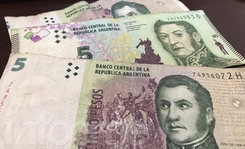 Último día para utilizar los billetes de 5 pesos Imagen de la nota: Último día para utilizar los billetes de 5 pesos