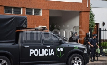 Imagen de la nota: Hombre baleado: allanan un departamento en Microcentro