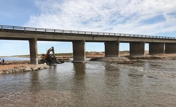 Imagen de la nota: Ruta 3: Habilitan al tránsito el puente del Río Salado