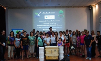 Imagen de la nota: Se realizó el cierre anual de los talleres de compostaje