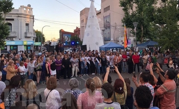 Imagen de la nota: Video: Olavarría se sumó al #CantaArgentina