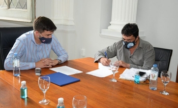 Imagen de la nota: Hay acuerdo: Galli y Stuppia sellaron la paz