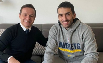 Imagen de la nota: Facundo Campazzo ya se entrena en Denver Nuggets