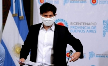 Imagen de la nota: Aíslan nuevamente a Axel Kicillof