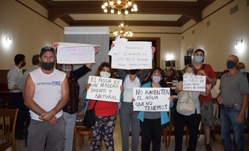 El Concejo Deliberante aprobó el aumento del agua Imagen de la nota: El Concejo Deliberante aprobó el aumento del agua