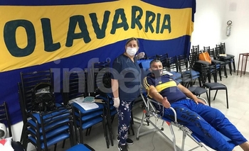 Imagen de la nota: La Peña “Ciudad de Olavarría” entre actos solidarios y festejos