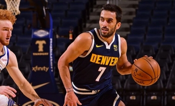 Imagen de la nota: Facundo Campazzo sigue sorprendiendo a los Nuggets