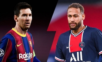 Imagen de la nota: Messi y Neymar, el cruce más destacado de la Champions