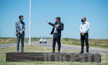 Kicillof inauguró la obra del ensanche de la Ruta 51 Imagen de la nota: Kicillof inauguró la obra del ensanche de la Ruta 51