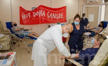 La campaña de donación de sangre fue un éxito Imagen de la nota: La campaña de donación de sangre fue un éxito