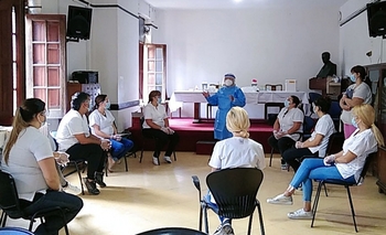 Lanzaron el programa de voluntarios por la vacunación Imagen de la nota: Lanzaron el programa de voluntarios por la vacunación