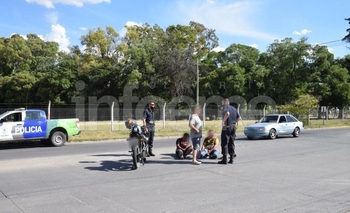 Dos motociclistas heridos Imagen de la nota: Dos motociclistas heridos