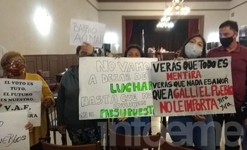 Con protestas, el Concejo trata el presupuesto 2021 Imagen de la nota: Con protestas, el Concejo trata el presupuesto 2021