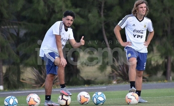 Imagen de la nota: De la Vega inició las prácticas con la Selección Argentina