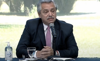 Imagen de la nota: Alberto Fernández: 