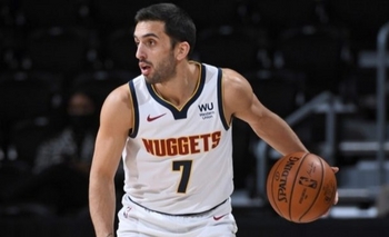 Imagen de la nota: Denver Nuggets logró su primera victoria y Campazzo sumó minutos