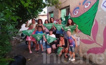 Imagen de la nota: Se realizó la vigilia por el aborto legal en Casa Valeria