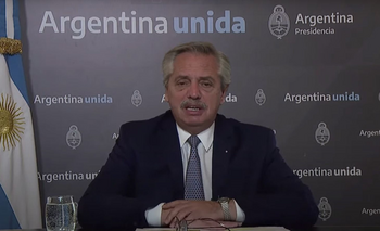 Alberto Fernández dará un saludo navideño por cadena nacional Imagen de la nota: Alberto Fernández dará un saludo navideño por cadena nacional