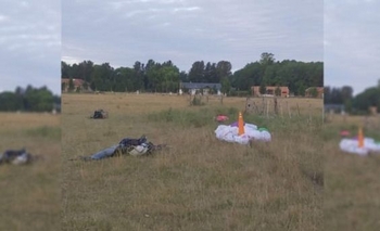 Imagen de la nota: Brandsen: chocaron dos parapentes en vuelo 