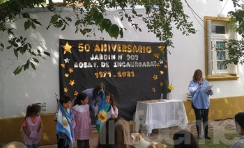 Imagen de la nota: El Jardín N° 909 de Espigas festejó sus 50 años