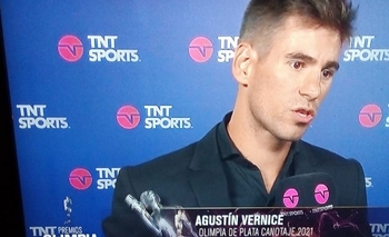 Imagen de la nota: Agustín Vernice, ganó el Premio Olimpia de Plata