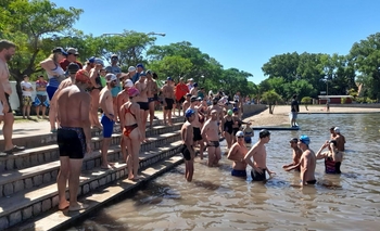 Imagen de la nota: Empezó el Torneo de Aguas Abiertas de Azul