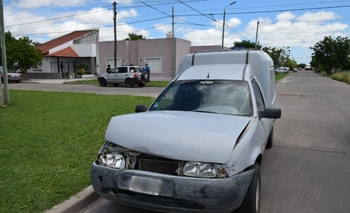Imagen de la nota: Una Ecosport chocó contra una Ford Courier