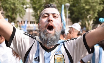 Imagen de la nota: Miles de olavarrienses festejaron por el Mundial