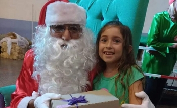 Imagen de la nota: Fue un gran éxito la Fiesta de Papá Noel en Loma Negra