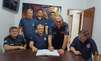 Imagen de la nota: El Destacamento de Bomberos de Loma Negra tiene nuevo Jefe