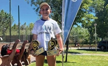 Agustina Tarántola cerró el año como N°1 en Sub12 Imagen de la nota: Agustina Tarántola cerró el año como N°1 en Sub12