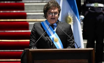 Imagen de la nota: Discurso de Milei como presidente: 